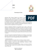 Communiqué de Presse Front POLISARIO (French)