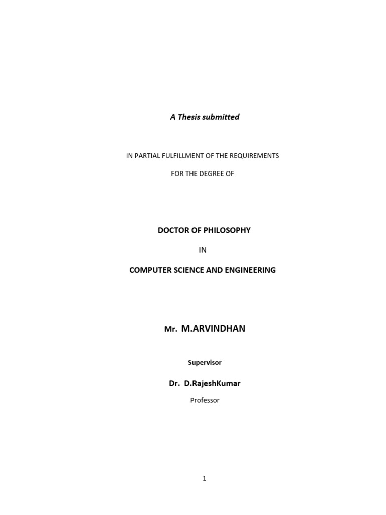 Thesis - Outline-5.24pm (29-6-2022) | PDF | Cloud Computing | Software ...
