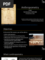 Anthropometric Data and 50th Percentile | PDF | Musculoskeletal System ...