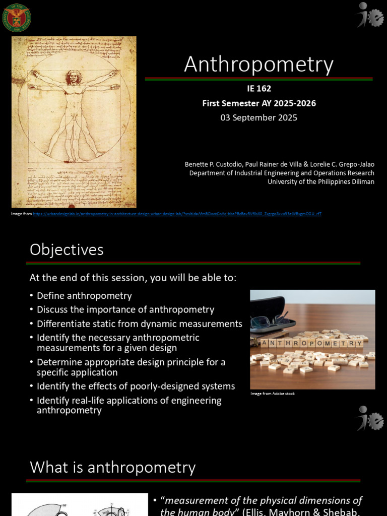 Understanding Anthropometry in Design | PDF | Anatomical Terms Of ...