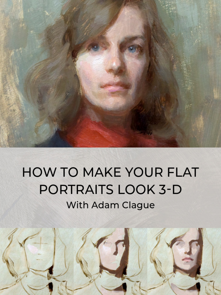 3D Portrait Painting Techniques | PDF