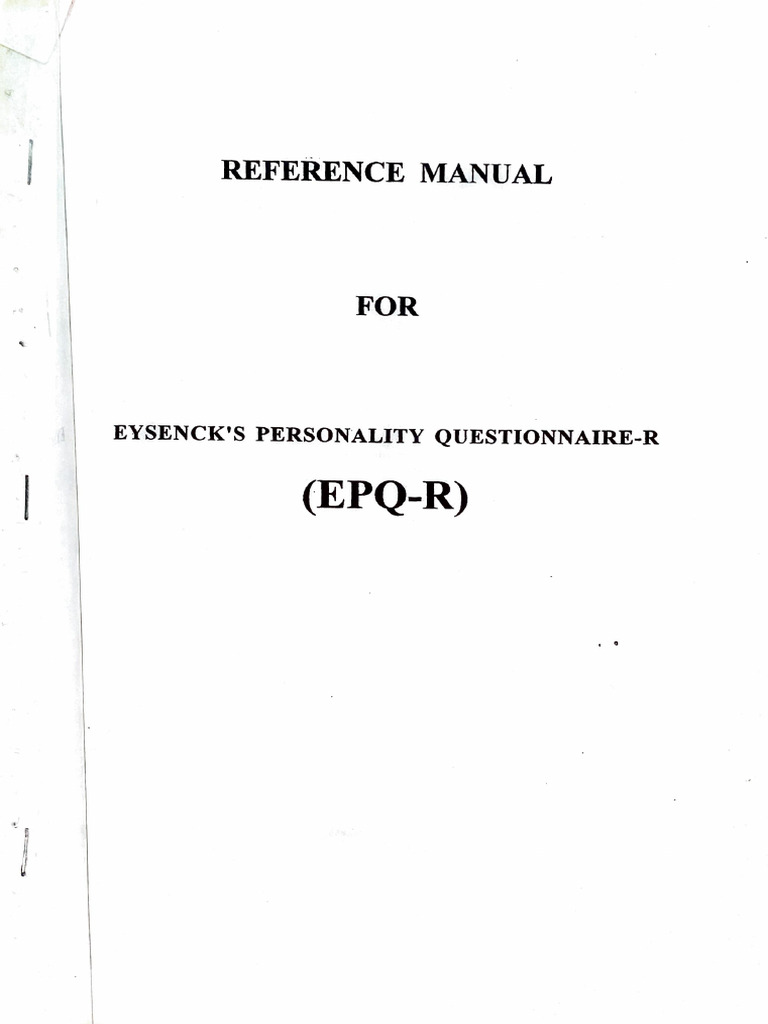 Epq Manual | PDF