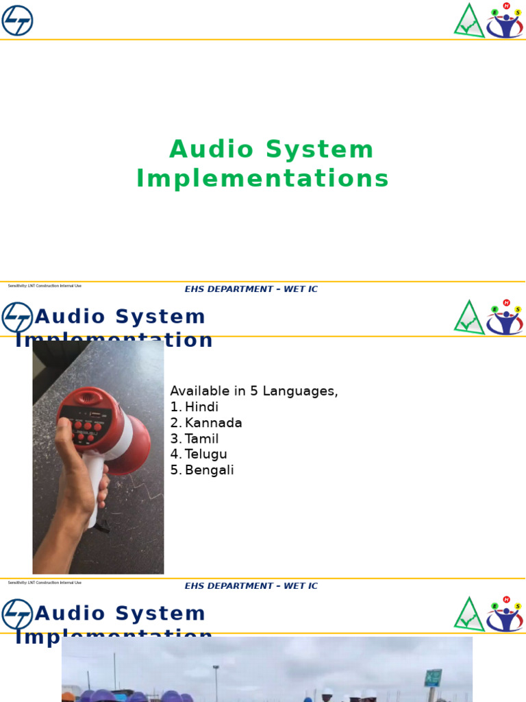 Audio System Implementation - Details | PDF