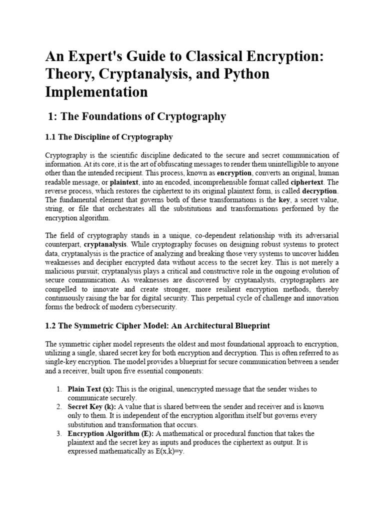 SBQ Code Encryption Explained | PDF | Cryptography | Key (Cryptography)