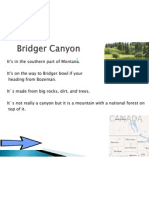 Land Form Bridger Canyon