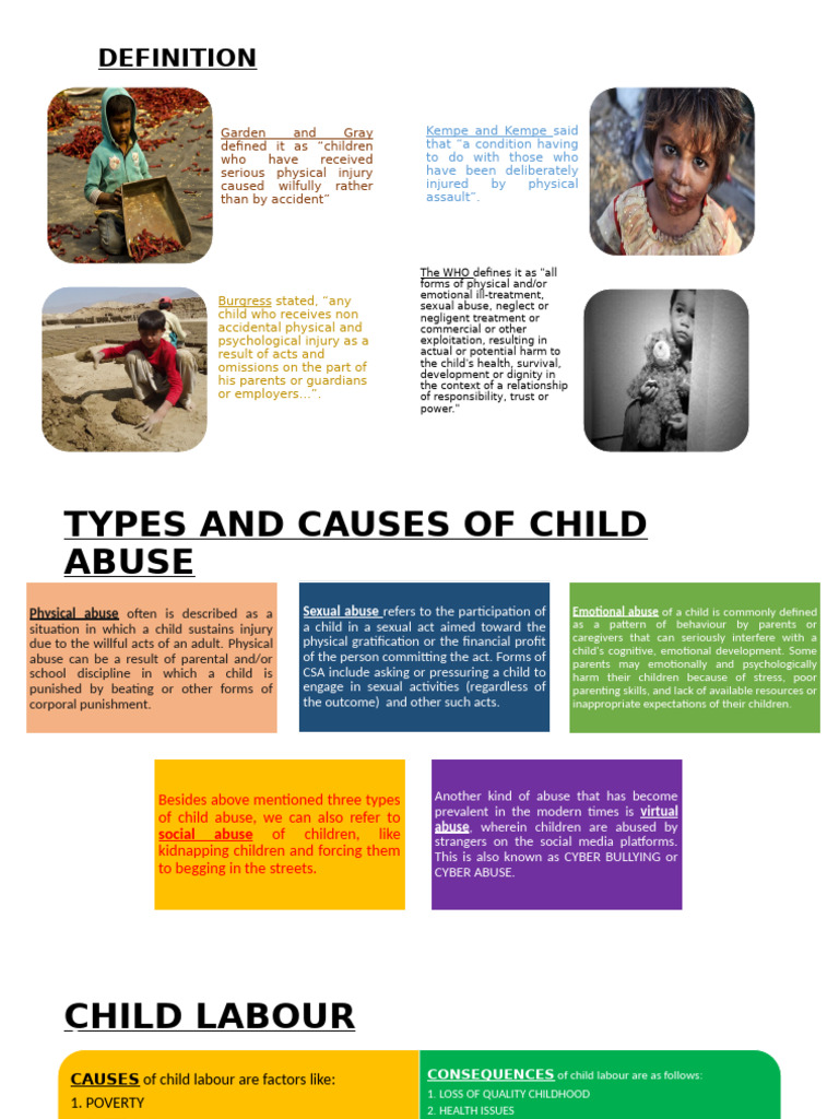 Understanding Child Abuse and Labour | PDF | Child Abuse | Social ...