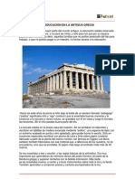 2ºESO_ Cultura Clásica_La_educacion_en_Grecia