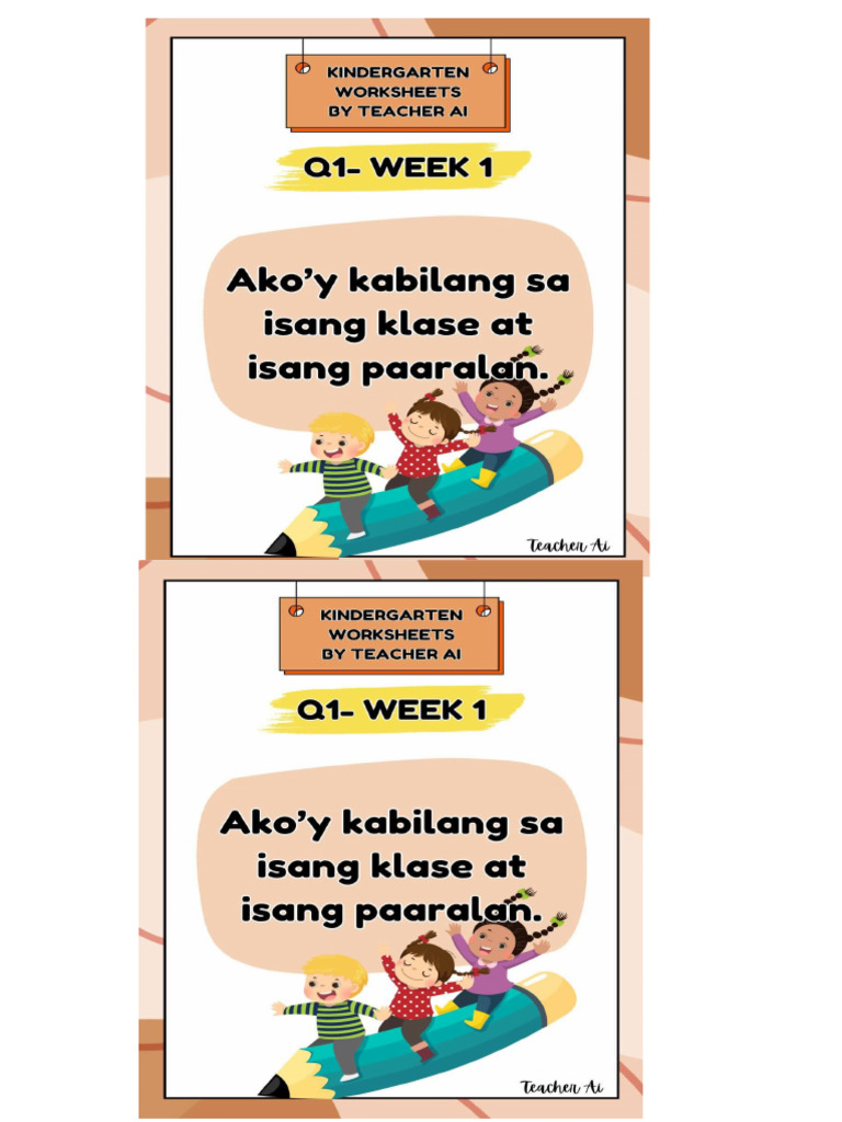 Q1-Week 1 Activity Sheet | PDF