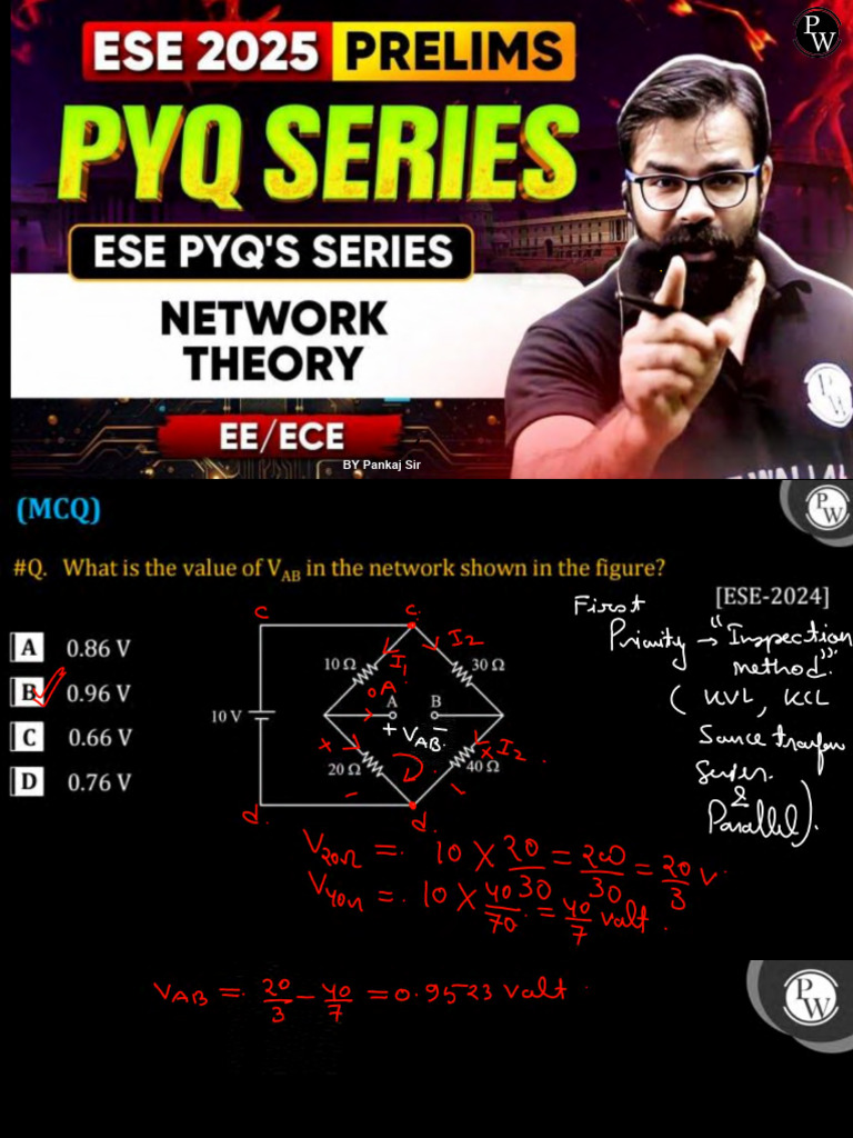 Network Theory Class Notes | PDF