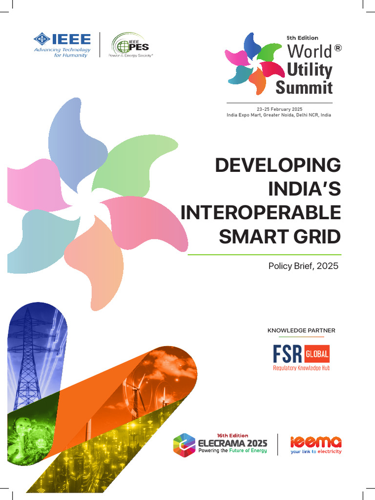 India’s Smart Grid Development Brief | PDF | Smart Grid | Climate ...