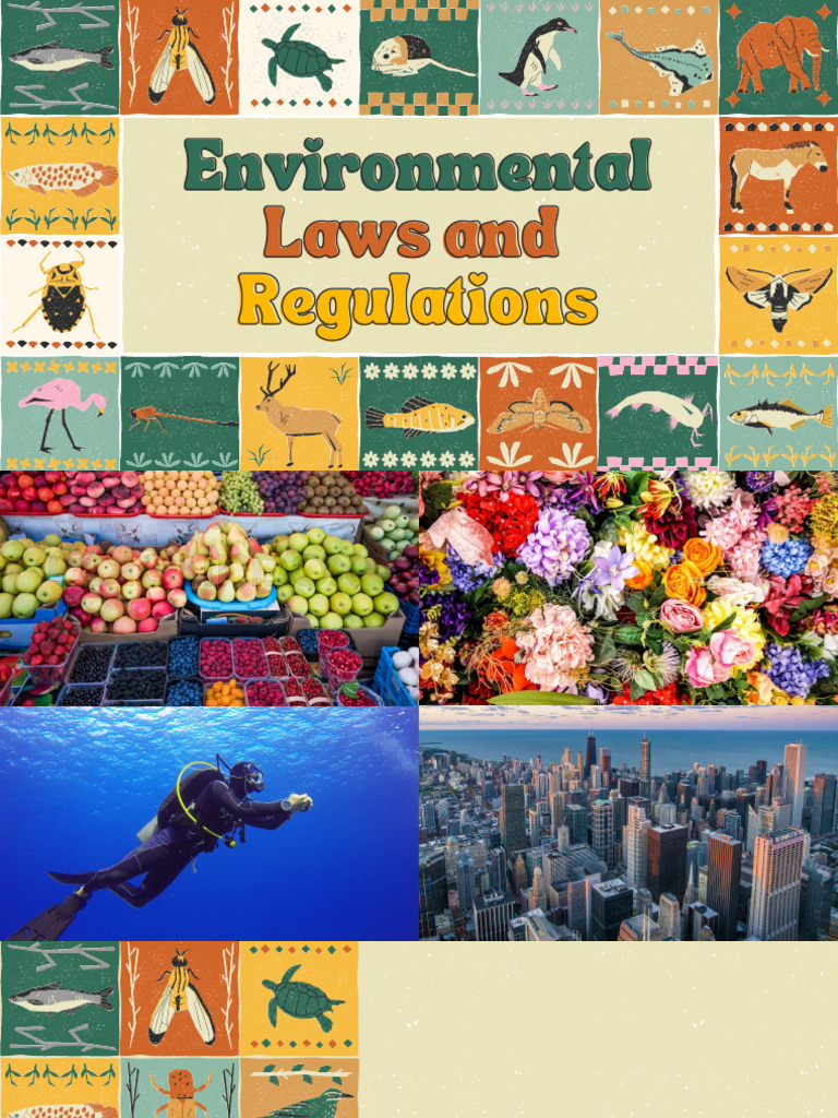 Environmental Laws and Regulations | PDF | Biodiversity | Nuclear Weapons