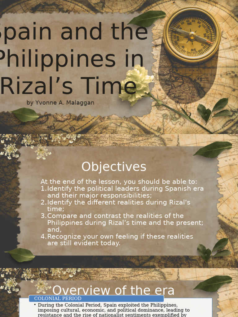 Rizal's Era: Spain's Colonial Impact | PDF | Former Spanish Colonies ...
