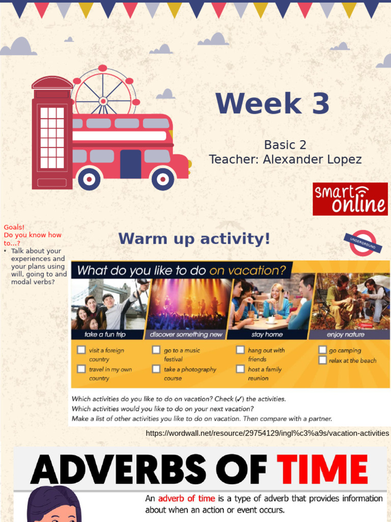 Basic 2. Week 3 | PDF