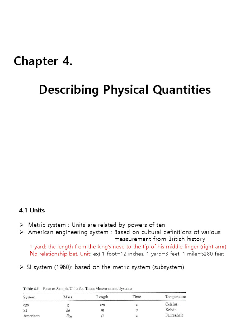 Understanding Physical Quantities and Units | PDF | International ...