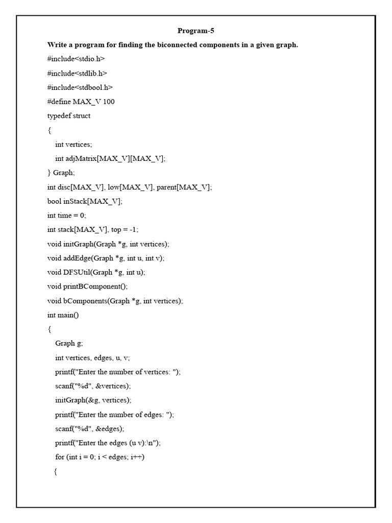 Program 5 | PDF | Computer Programming | Software Engineering