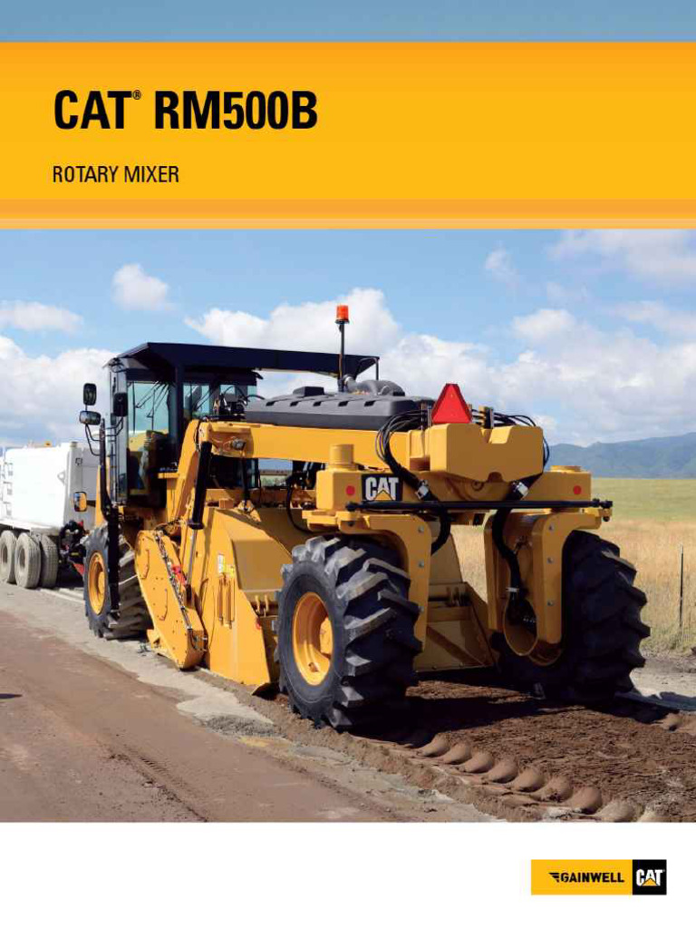 Cat Rm500b | PDF