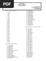 Exercícios da aula 8 - Aprov
