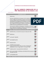 Tercera Edición de La Guía de Normas de Correcta Fabricación de La Unión Europea