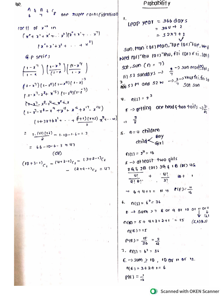 Probability | PDF