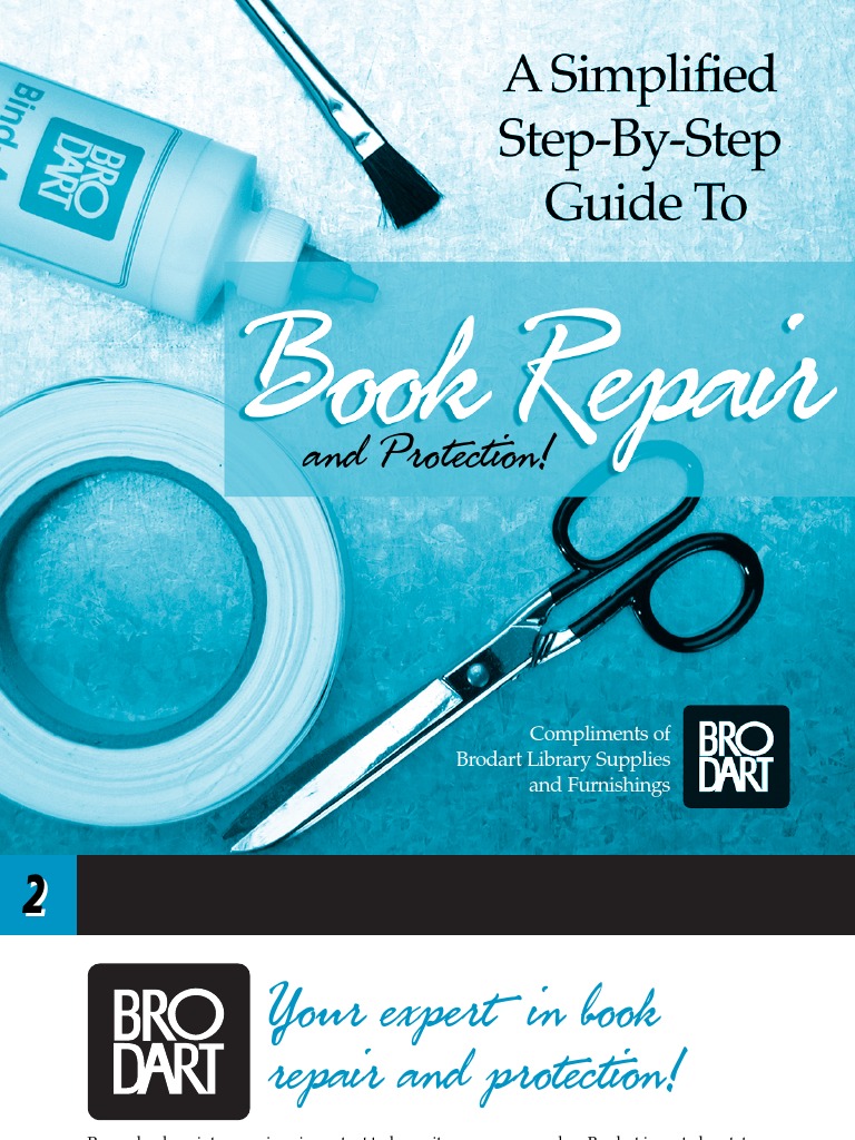 Step by Step Book Repair, PDF, Bookbinding