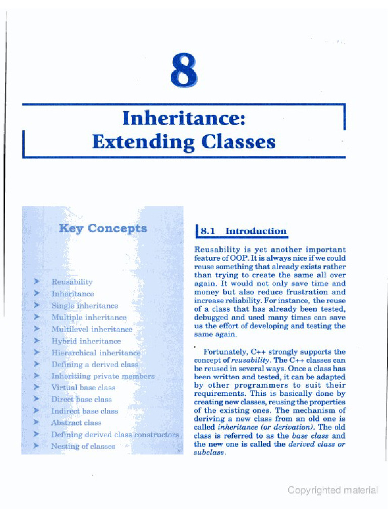 Chp7 (Inheritance) | PDF