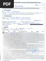 HDFC Bank Guarantee Application Form | PDF | Banks | Financial Services