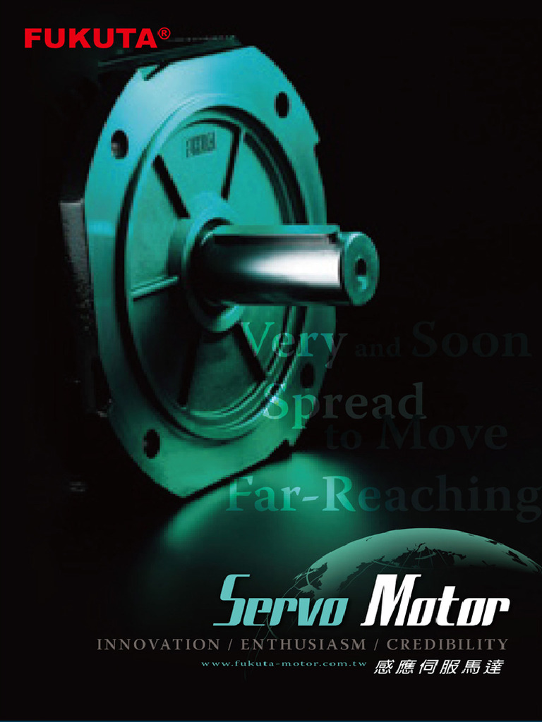 FUKUTA Servo and Induction Motors Overview | PDF | Electric Motor ...