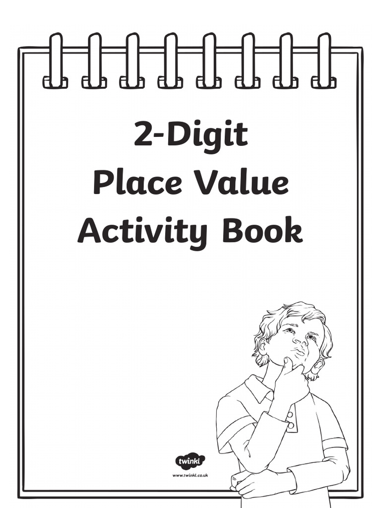 T N 5286 Place Value 2 Digit Numbers Activity Booklet | PDF