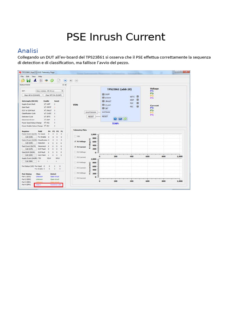 PSE Inrush Current | PDF