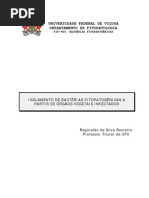 meios de isolamento de bactérias