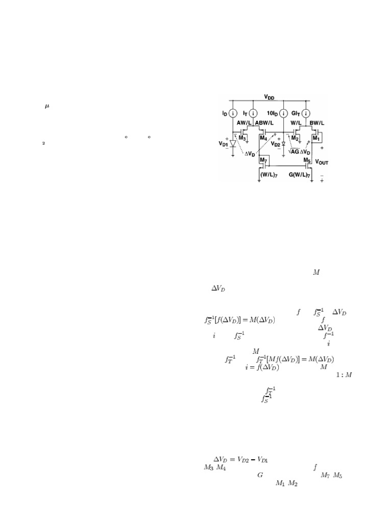 CMOS Bandgap Reference Circuit Design | PDF | Field Effect Transistor ...