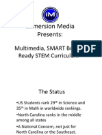 Immersion Media Presents:: Multimedia, SMART Board-Ready STEM Curriculum