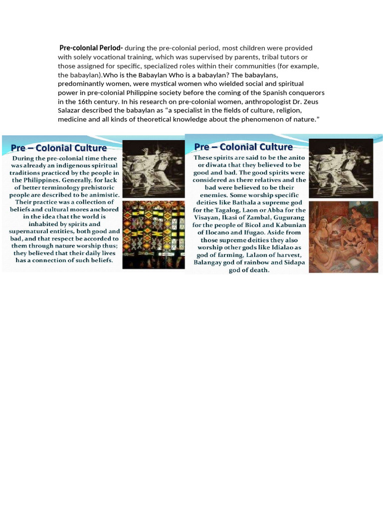Pre-Colonial Poster Making Insights | PDF