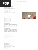 Letra da música 