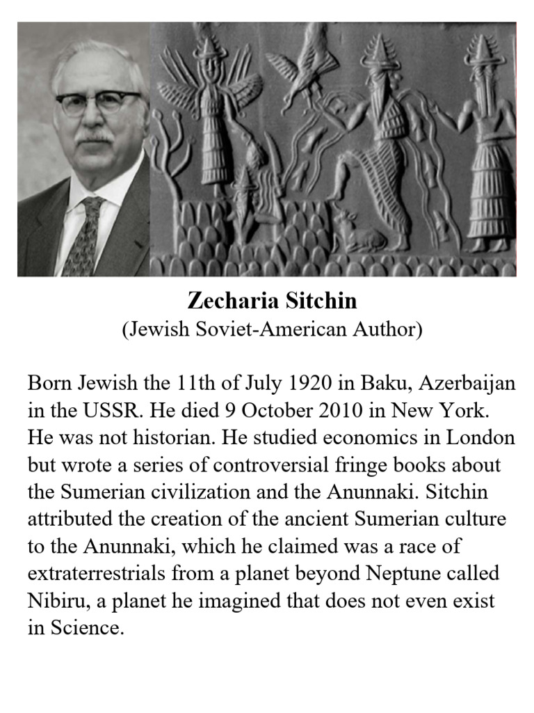 Zecharia Sitchin: Theories and Legacy | PDF | Zecharia Sitchin ...