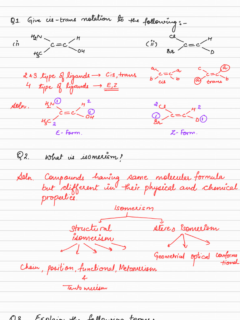 Stereochemistry visual data 2