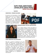 Bancada Nacionalista Gana Perú - Boletín Nº 23
