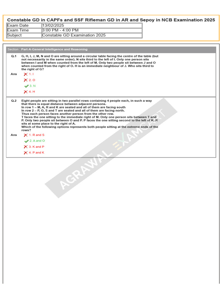 Reasoning and General Knowledge Questions | PDF | Interest