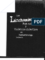 Los Linchamientos Pos Conflicto y Violencia Colectiva en go