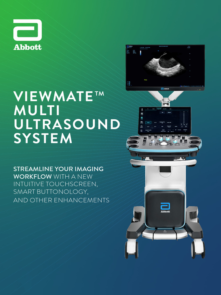 ViewMate Multi Ultrasound System Overview | PDF | Medical Ultrasound ...