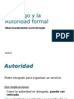 Liderazgo y La Autoridad Formal