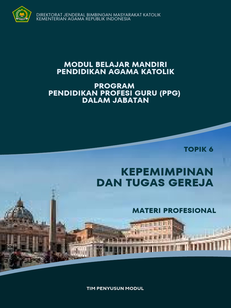 Modul PPG Pendidikan Agama Katolik | PDF