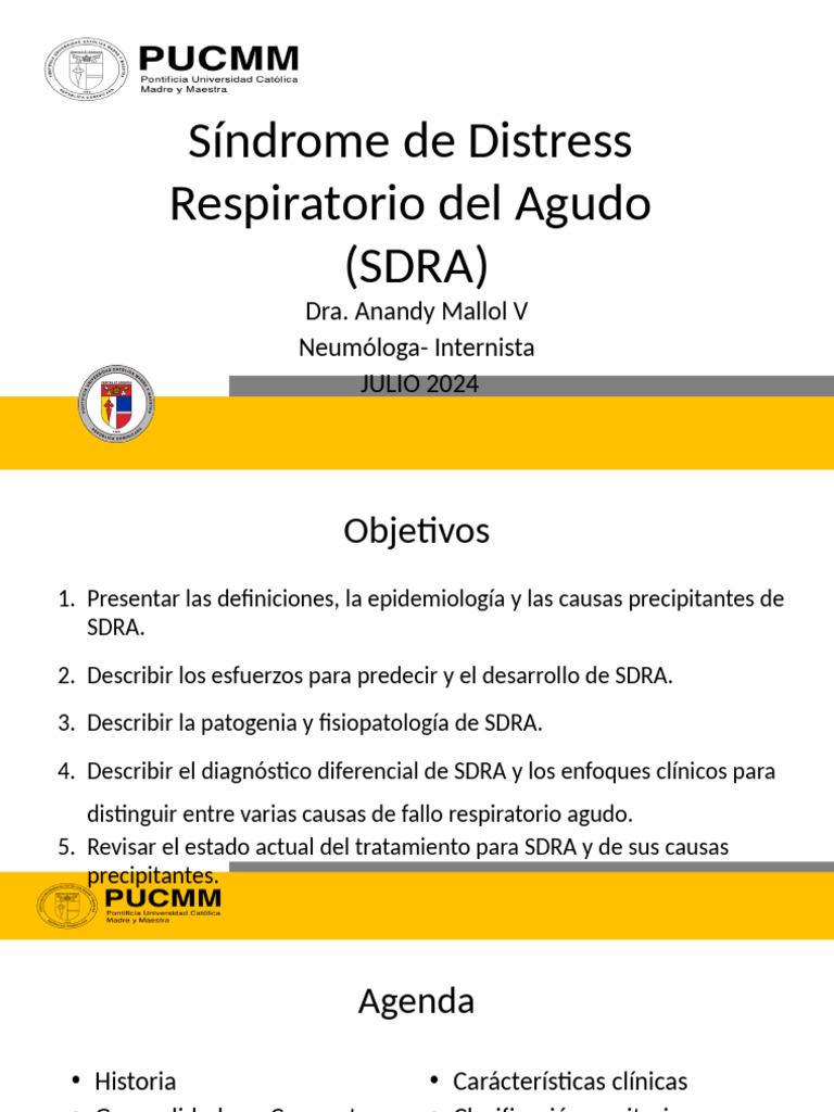 Sdra 2024 | PDF | Medicina CLINICA | Especialidades Medicas