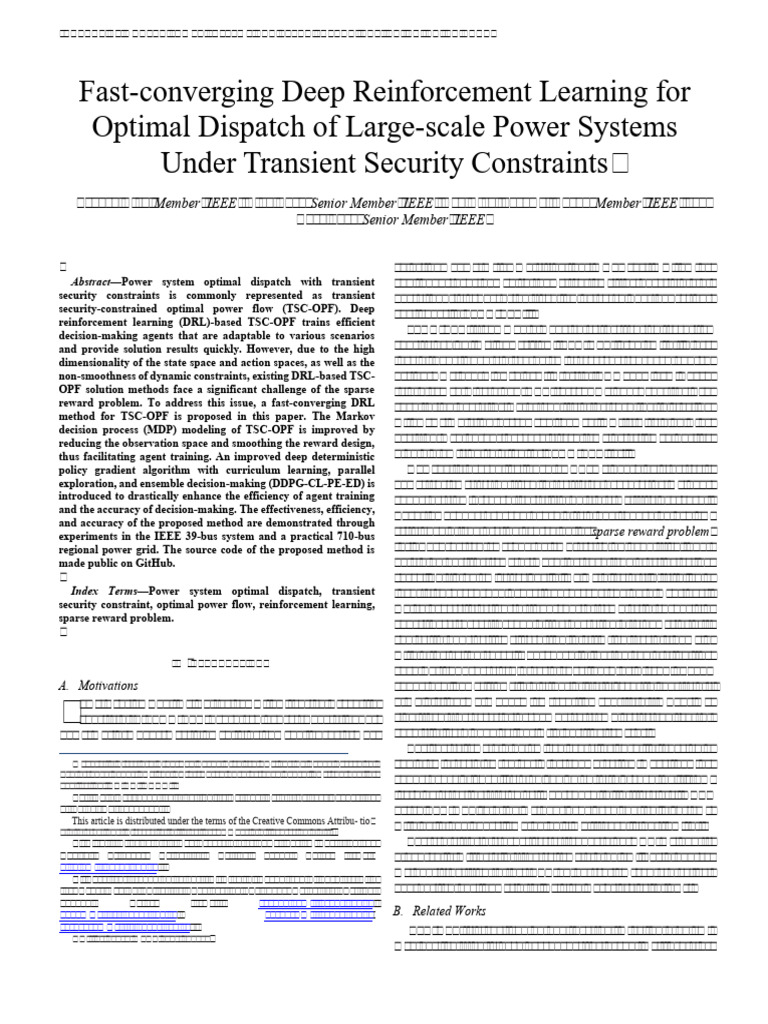 Fast-Converging Deep Reinforcement Lea | PDF | Deep Learning ...