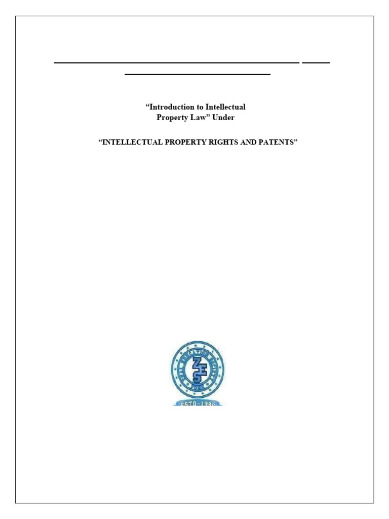 Audit Course Report (IPR) | PDF | Intellectual Property | Copyright ...