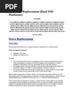 Nutanix HDD/SSD Replacement Guide | PDF | Solid State Drive | Hard Disk ...