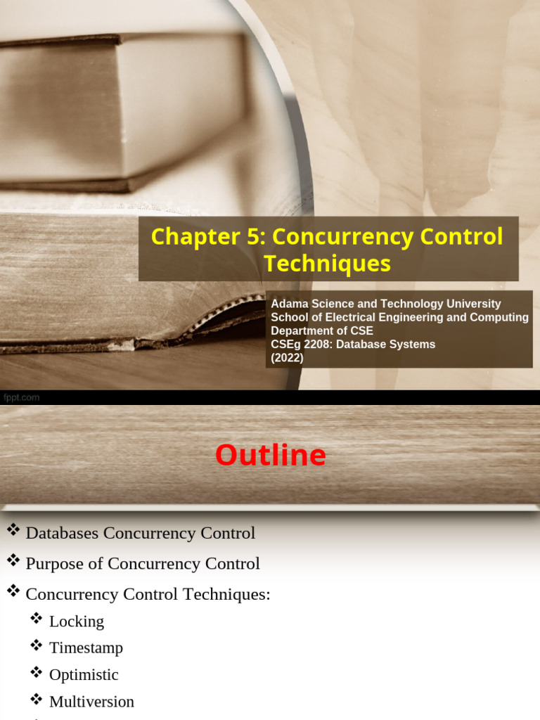 Concurrency Control Techniques in Databases | PDF | Database ...