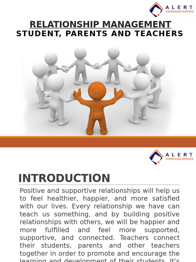 Building Positive Relationships in Education | PDF | Teachers ...