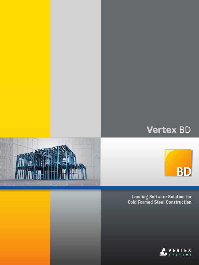 Vertex BD: CFS Framing Software Solution | PDF | Framing (Construction ...
