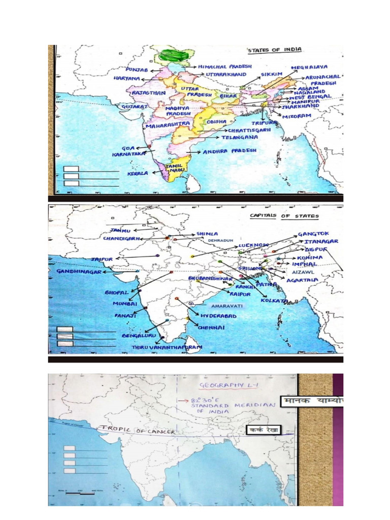 9th Mid Term Maps | PDF